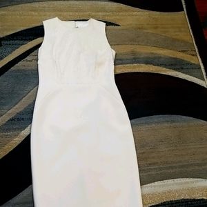 Hugo Boss Dovena Crepe Beaded Sheath Dress